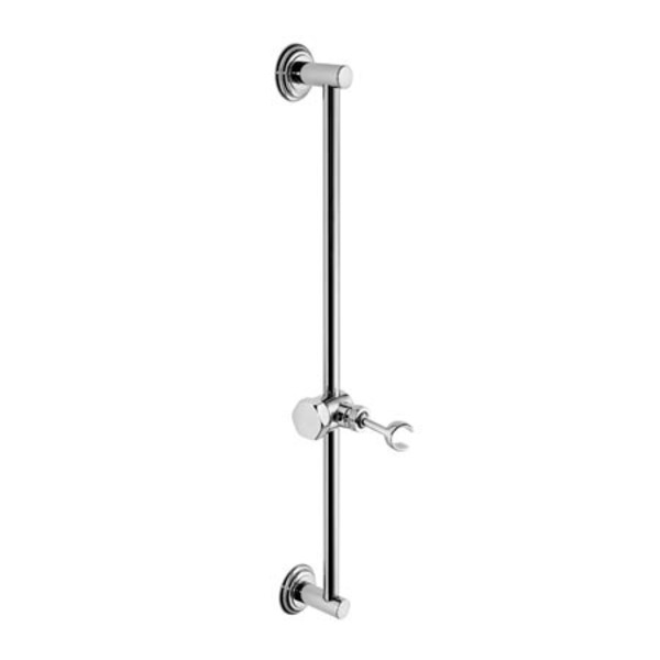 Newport Brass Slide Bar With Hand Shower Set in Flat Black 292/56